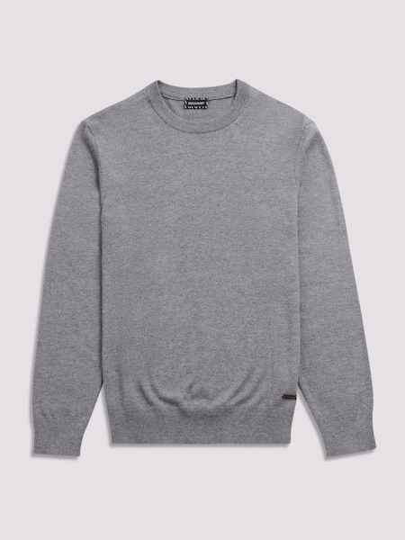 Duchamp Grey Crew Neck Knit Jumpers (AK6475) | AED518