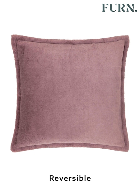 furn. Mulberry Large Kallu Reversible Faux Fur Cushion (AK6650) | €40