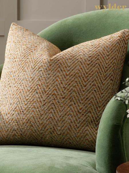 Wylder Honey Croft Jacquard Cushion (AK6682) | AED140