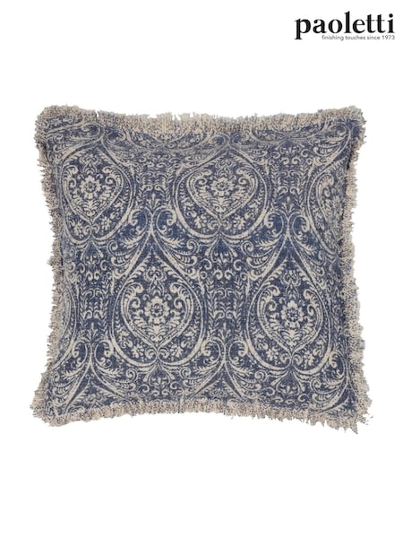 Paoletti Seventy Three Durelle Damask franjuri 100% pernă din bumbac (AK6722) | 164 LEI