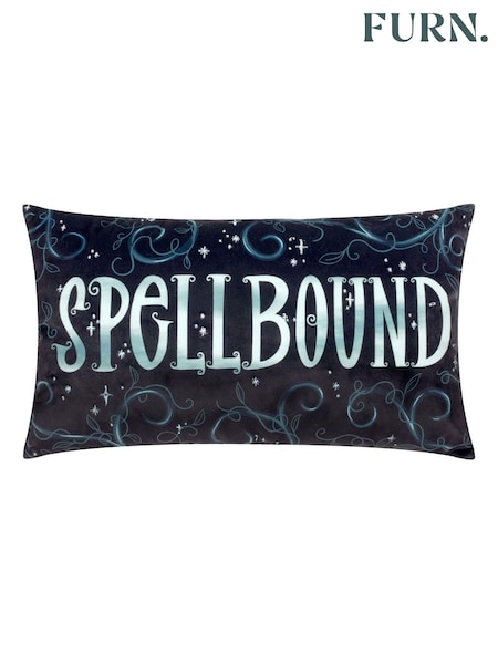 furn. Black Spellbound Velvet Cushion (AK6749) | €24.50