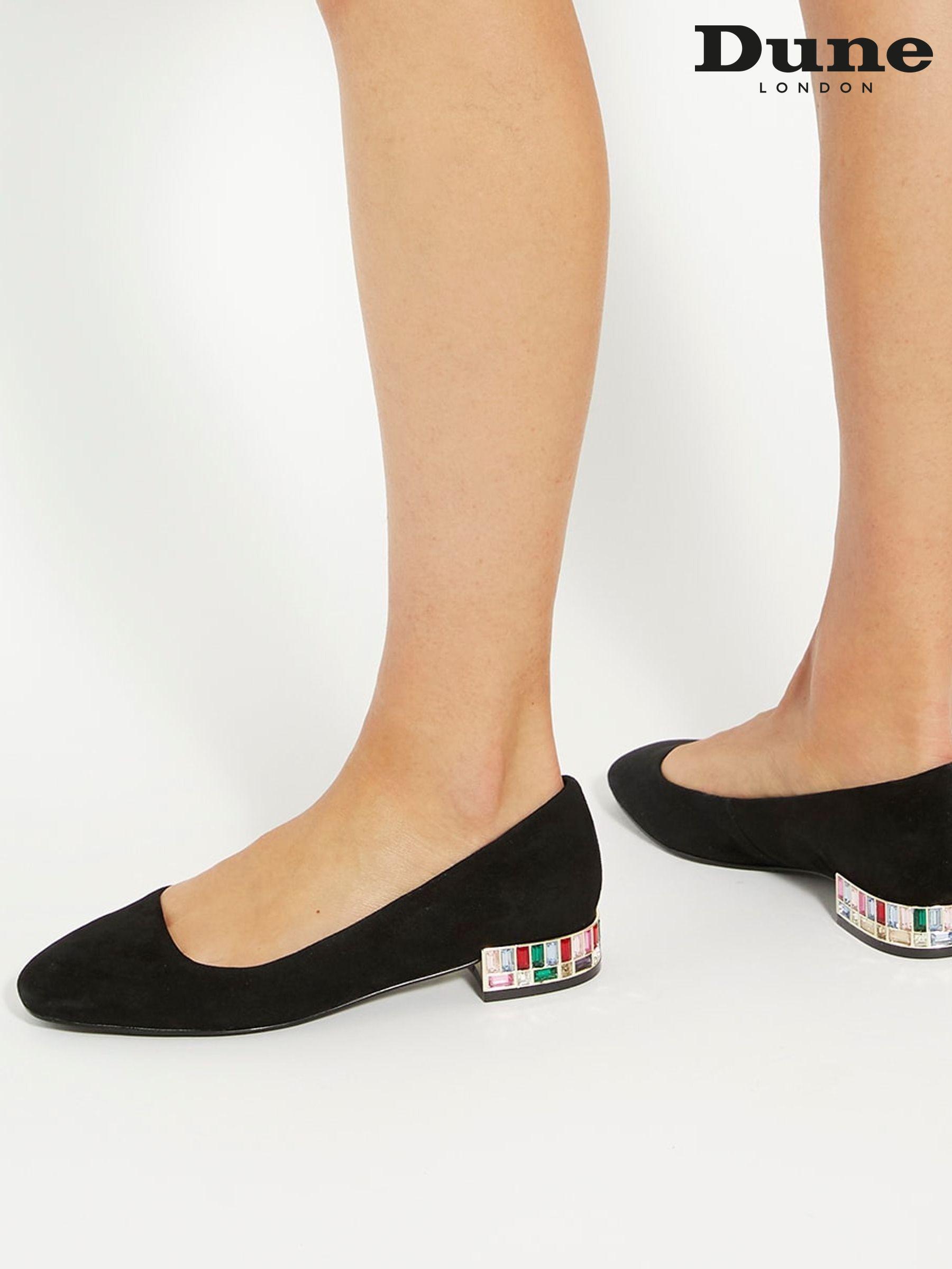 Sale Dune London Black Court Flat Shoes Next Luxembourg