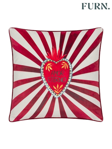 Furn Red Amor Eterno Velvet Cushion (AK6931) | 1,021 UAH