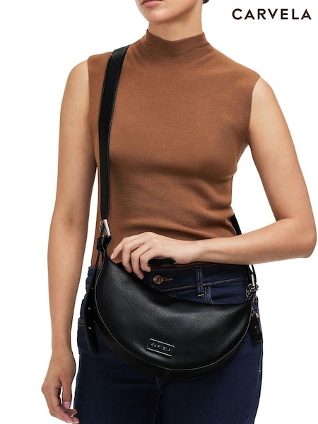 Negru - Geanta Sling Carvela Milano (AK7080) | 464 LEI