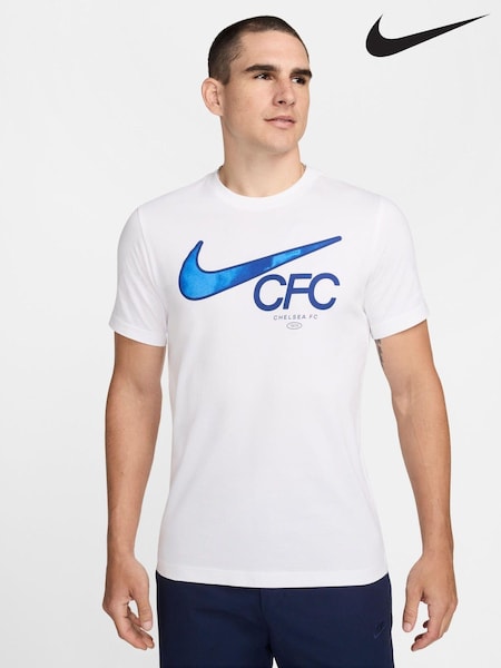 Nike 100% Cotton Chelsea Swoosh T-Shirt (AK7228) | 40 €