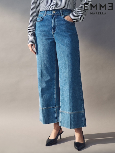 Emme Marella Blue Kentia Denim Jeans (AK7271) | ‏483‏₪