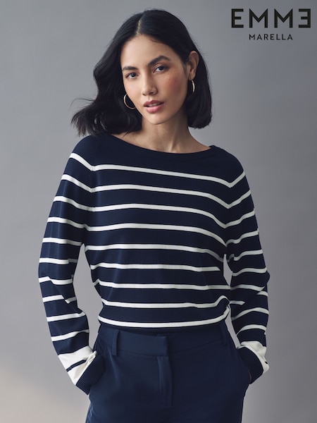 Emme Marella Blue Penny T-Shirt (AK7272) | kr1 028