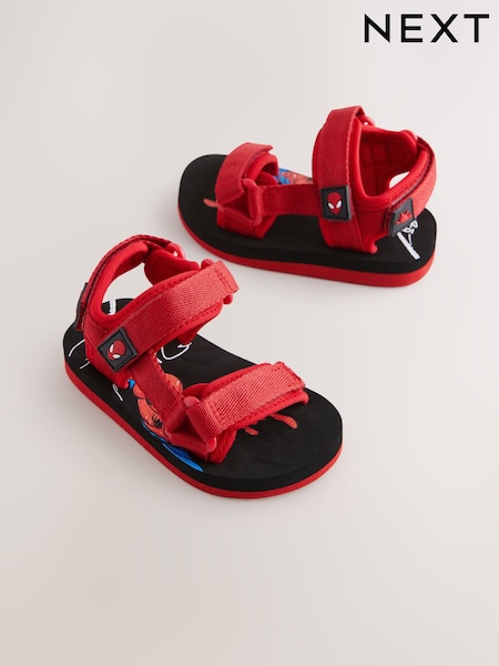 Red Spiderman Trekker Sandals (AK7338) | €27 - €32