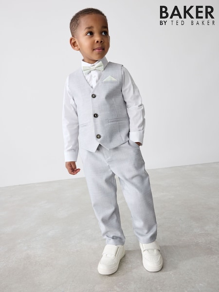 Baker by Ted Baker Waistcoat Shirt And Trousers Set (AK7342) | €103 - €107