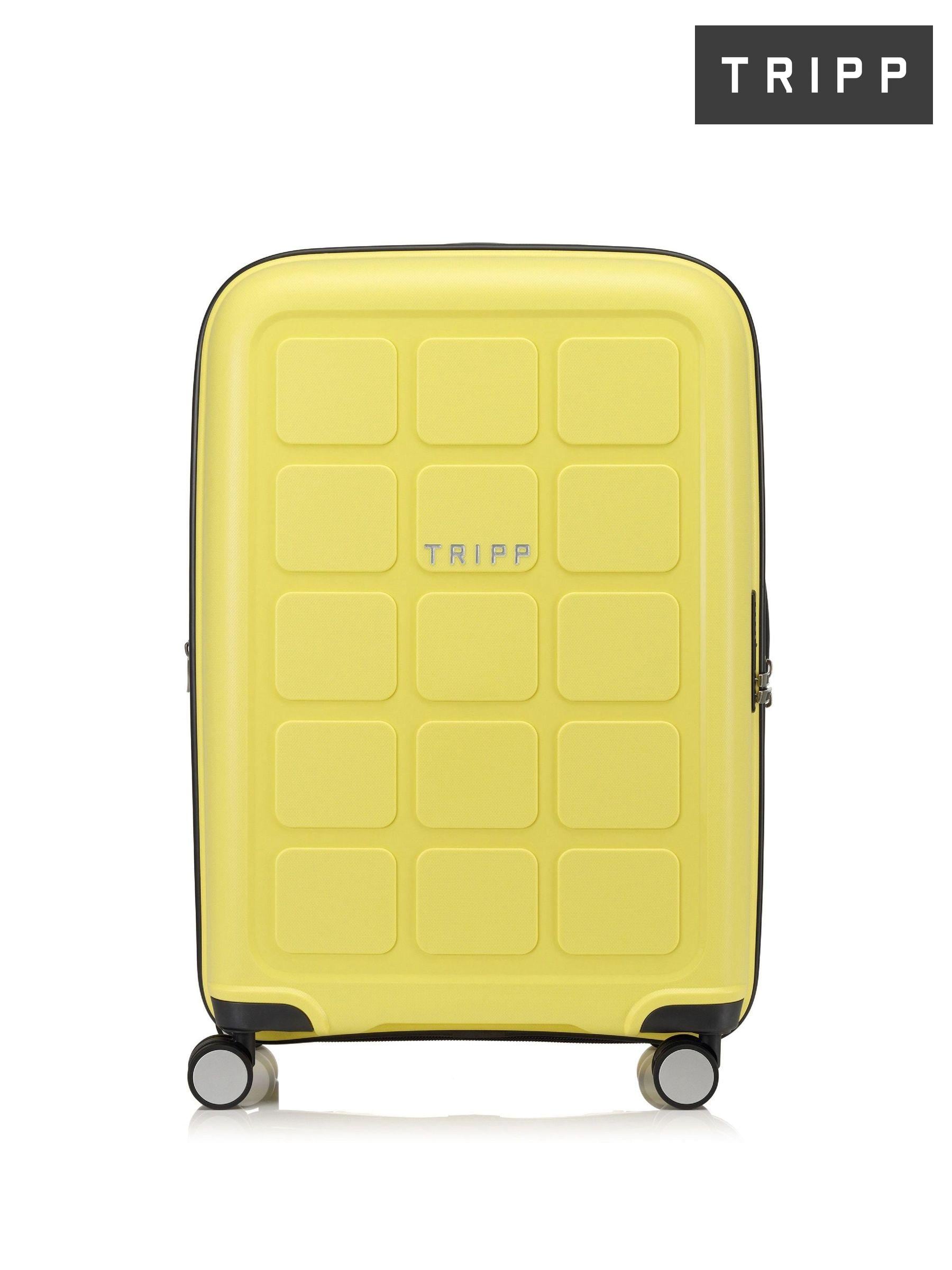 Yellow medium suitcase outlet