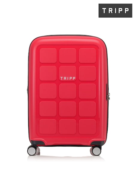 Röd - Tripp Holiday 8 Medium 4 Wheel Suitcase 65cm (AK7373) | kr1 240
