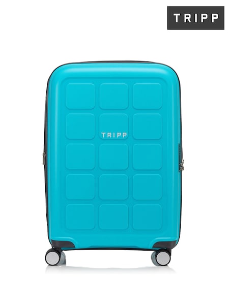 Albastru - Tripp Medium Holiday 4 Wheel Suitcase (AK7381) | 439 LEI