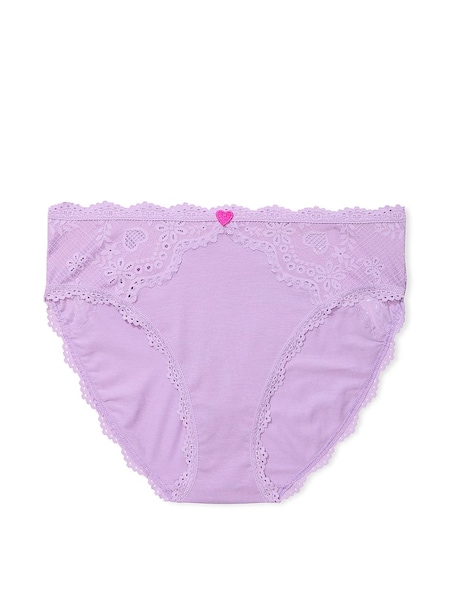 Victoria's Secret Charmed Violet Purple Brief Heart Knickers (AK7417) | €10.50