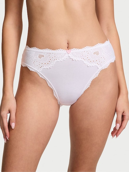 Victoria's Secret White Brief Heart Knickers (AK7422) | €10.50