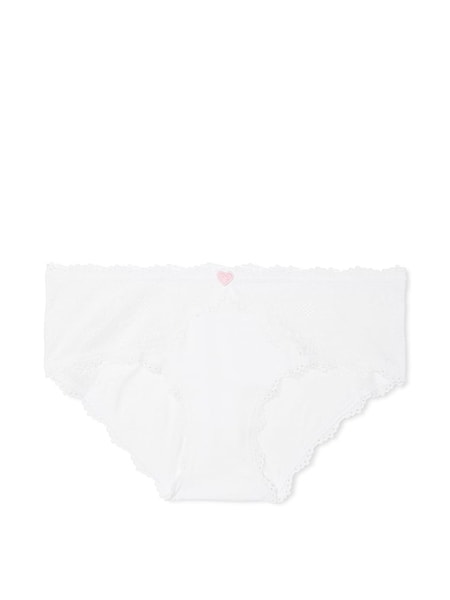 Victoria's Secret White Hipster Heart Knickers (AK7427) | €10.50