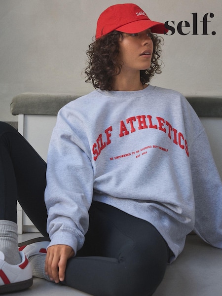 self. Grey Sweatshirt (AK7454) | €25