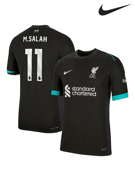 Nike Green Liverpool Away Dri-FIT ADV Match M.Salah 11 Football Shirt 2024-25 (AK7525) | €185