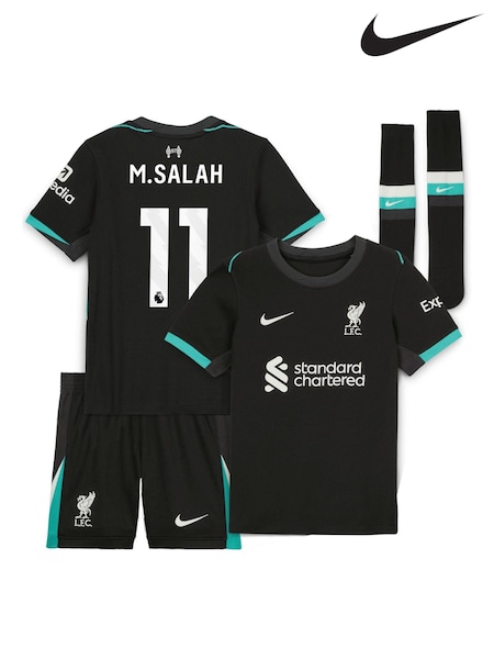 Nike Little Kids Liverpool Away Stadium M.salah 11 Mini Kit 2024-25 (AK7532) | 212 zł