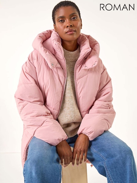 Roz - Roman Padded Double-Ended Zip Coat (AK7620) | 484 LEI