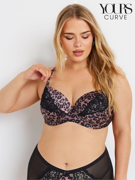 Yours Curve Satin T-Shirt Bra (AK7731) | €38