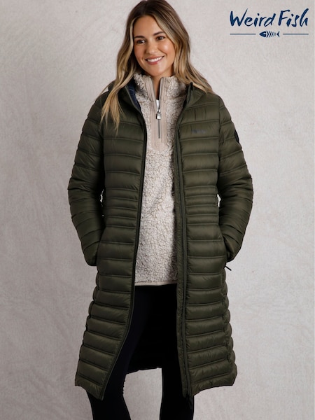 Weird Fish Ravinia Lightweight Padded Midline Jacket (AK7779) | €122