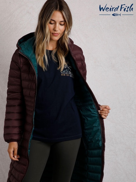 Weird Fish Ravinia Lightweight Padded Midline Jacket (AK7784) | €113