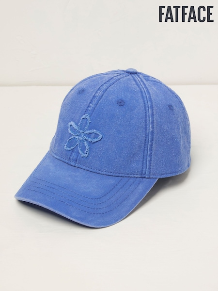 FatFace Blue Flower Detail 100% Cotton Cap (AK7921) | €25