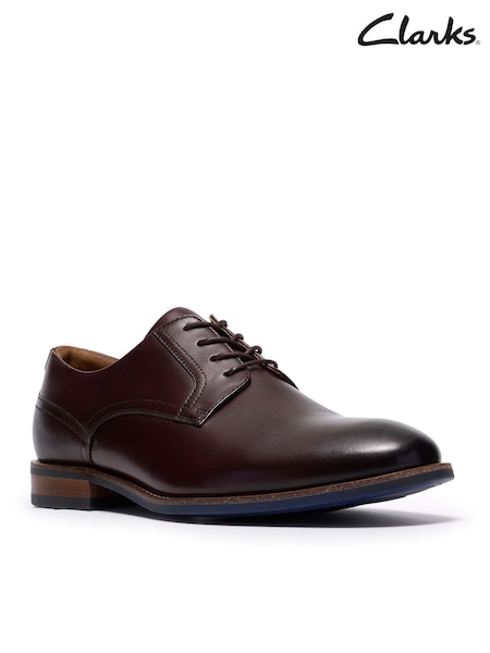 Mörk Brun - Regular Clarks Bowburn Lace Shoes