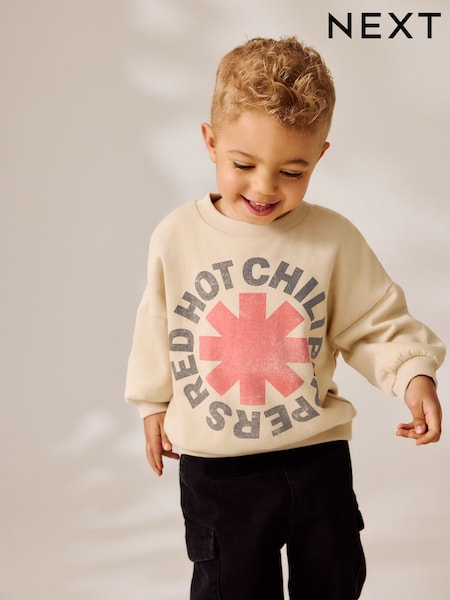 Neutral Red Hot Chili Peppers Crew Sweatshirt (3mths-8yrs) (AK7980) | €21 - €24