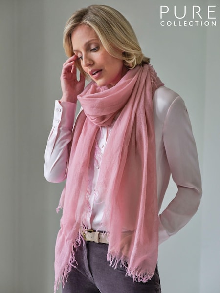 Pure Collection Ultrafine Cashmere Scarf (AK7994) | €152