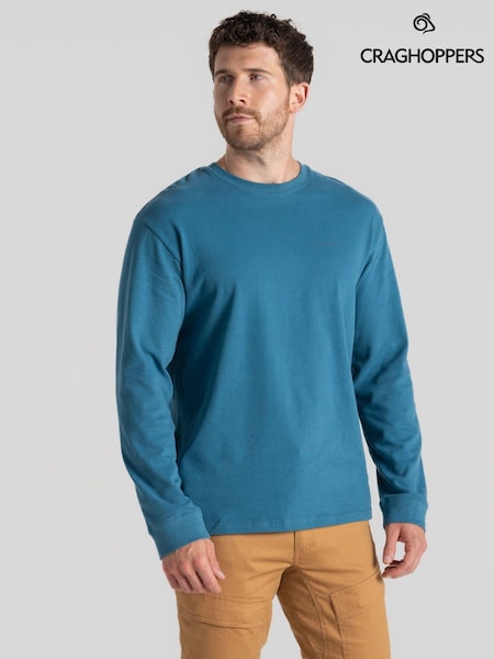 Craghoppers National Trust Limestone 100% Cotton Long Sleeve Top (AK8059) | €23