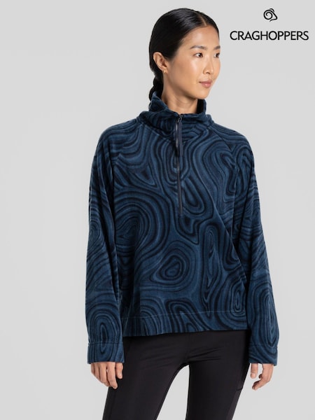 Craghoppers Blue Lago Half Zip Fleece (AK8102) | €30