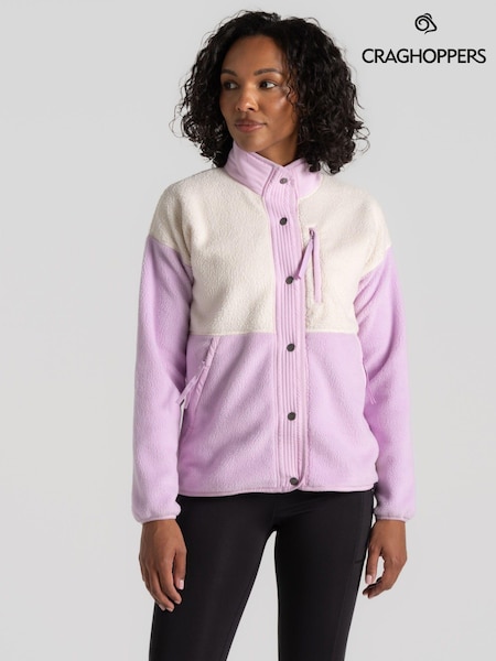 Craghoppers Pink Otrail Fleece Jacket (AK8107) | ₪226