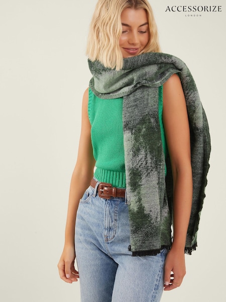 Accessorize Abstract Woven Winter Blanket Scarf (AK8131) | € 23