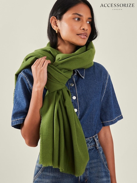 zelena - Accessorize Super Soft Winter Blanket Scarf (AK8155) | € 20