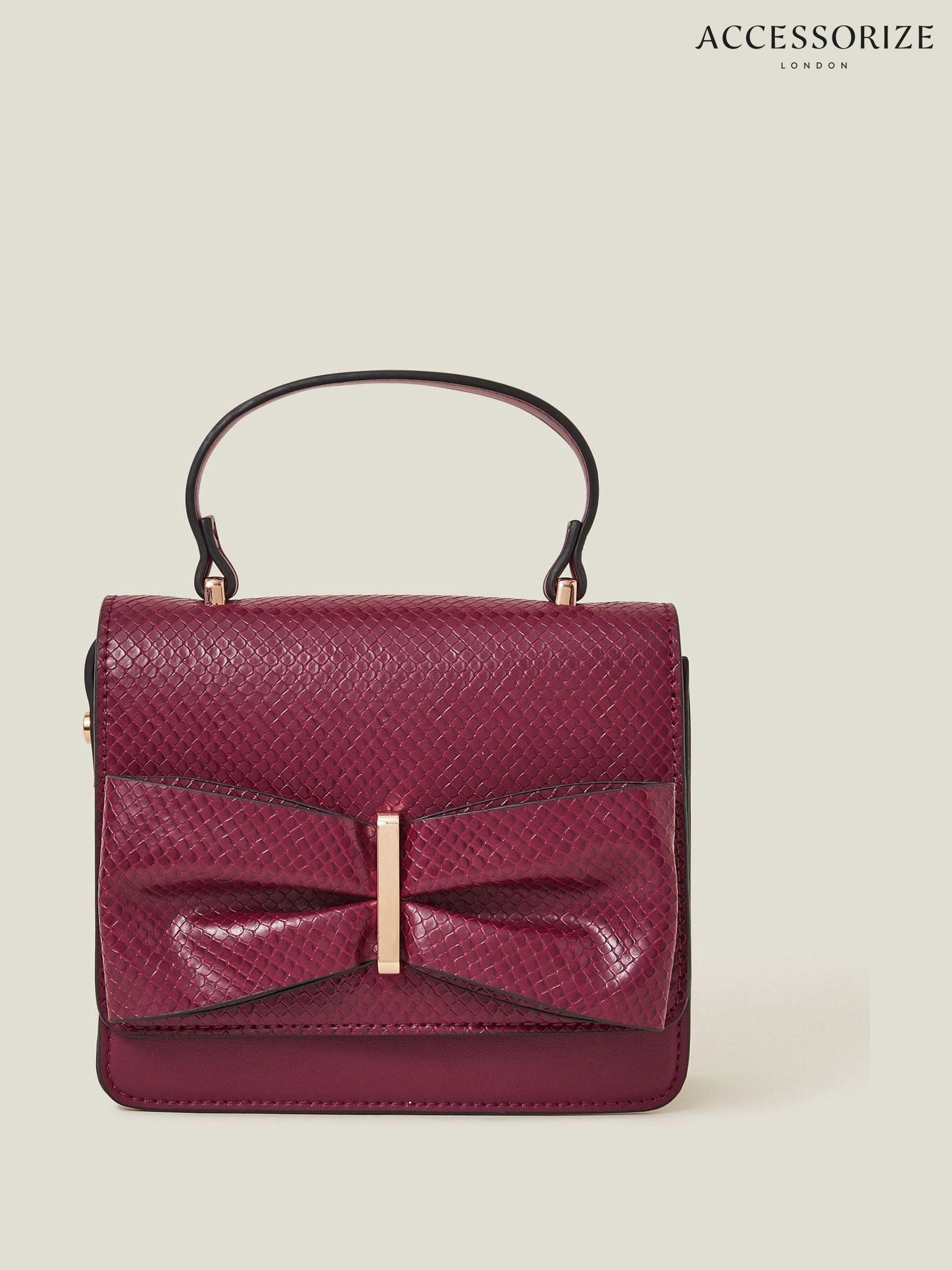 Accessorize Red Plain Casual Bags Next Luxembourg