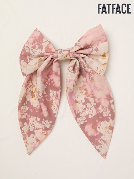 FatFace Printed 100% Cotton Hair Bow (AK8338) | €14