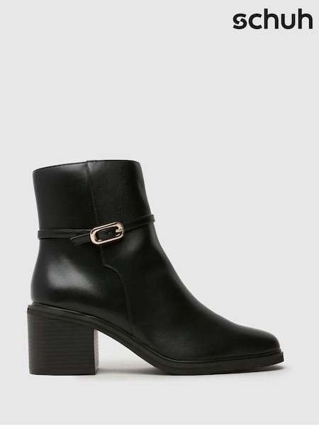 Schuh Briley Heeled Buckle Boots (AK8484) | €69