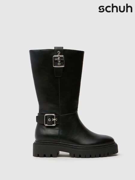 Schuh Dayla Chunky Calf Boots (AK8503) | AED349