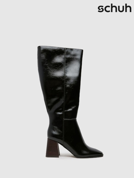 Schuh Dova Block Heel Knee High Boots (AK8516) | €83