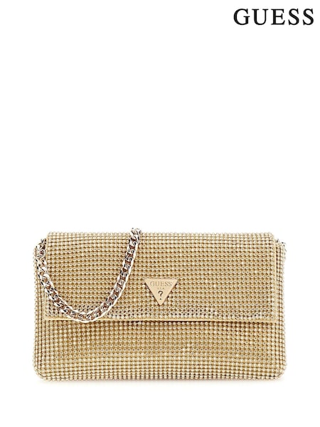 Guess Zalina Diamente Flap Chain Crossbody Bag (AK8537) | ‏679‏₪