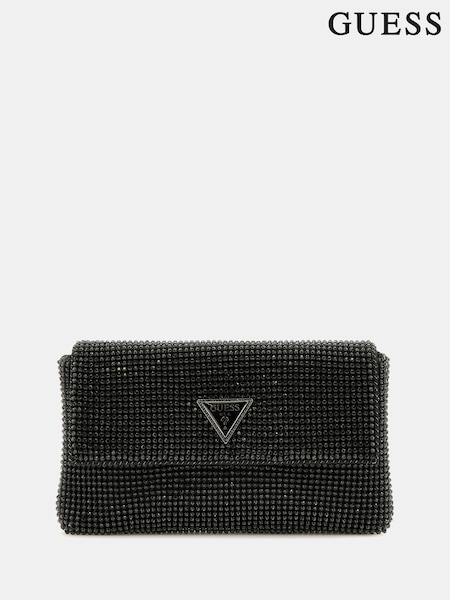 Guess Zalina Diamente Flap Chain Crossbody Bag (AK8548) | €193