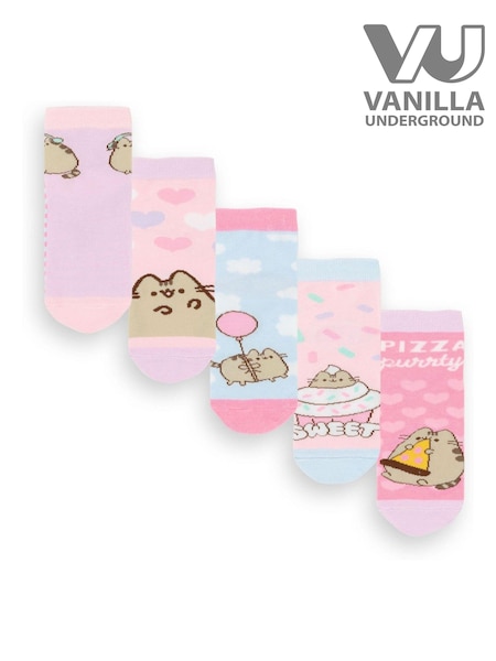 Vanilla Underground Girls Pusheen Socks 5 Pack (AK8569) | 20 €
