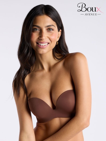 Boux Avenue Strapless Brown Bra (AK8657) | €42