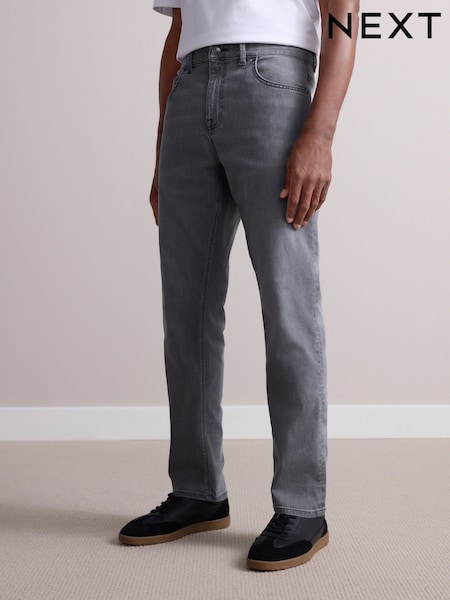Light Grey Slim Fit Motion Flex Ultra Soft Jeans (AK8721) | €43