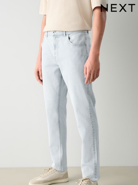 Blue Pale Single Slim Fit Classic Stretch Jeans (AK8745) | $42