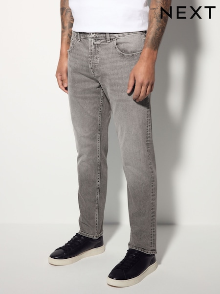 Grey Mid Single Slim Fit Classic Stretch Jeans (AK8785) | €32