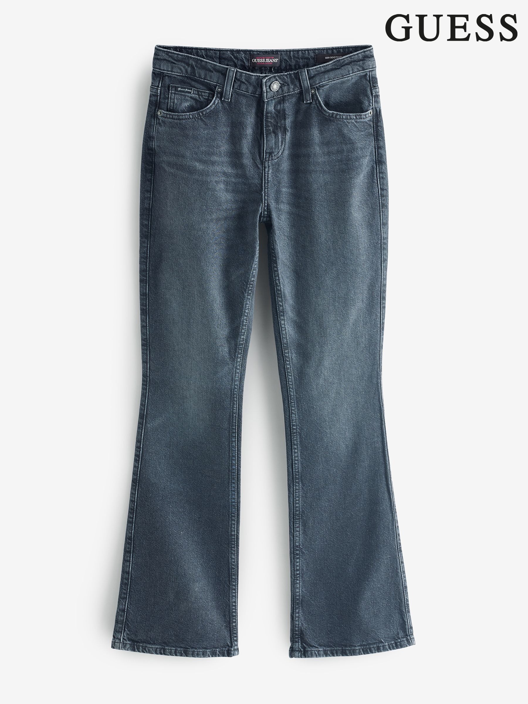 Buy Women's GUESS Jeans Black Online | Next USA