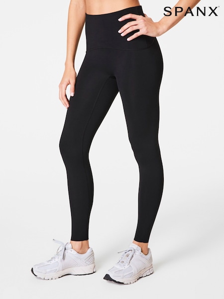 Spanx Booty Boost Full Length Active Black Leggings (AK8876) | ‏443‏₪