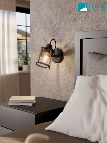 Eglo Black Dellow Lattice Style Adjustable Wall Or Ceiling Spotlight (AK8958) | 1,983 UAH